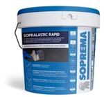 Mortero impermeabilizante elástico Sopralastic rapid de Soprema. Botes: 8 kg. Palet: 36 botes